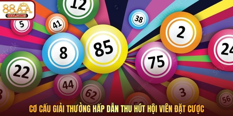 Cơ cấu giải thưởng hấp dẫn thu hút hội viên đặt cược 